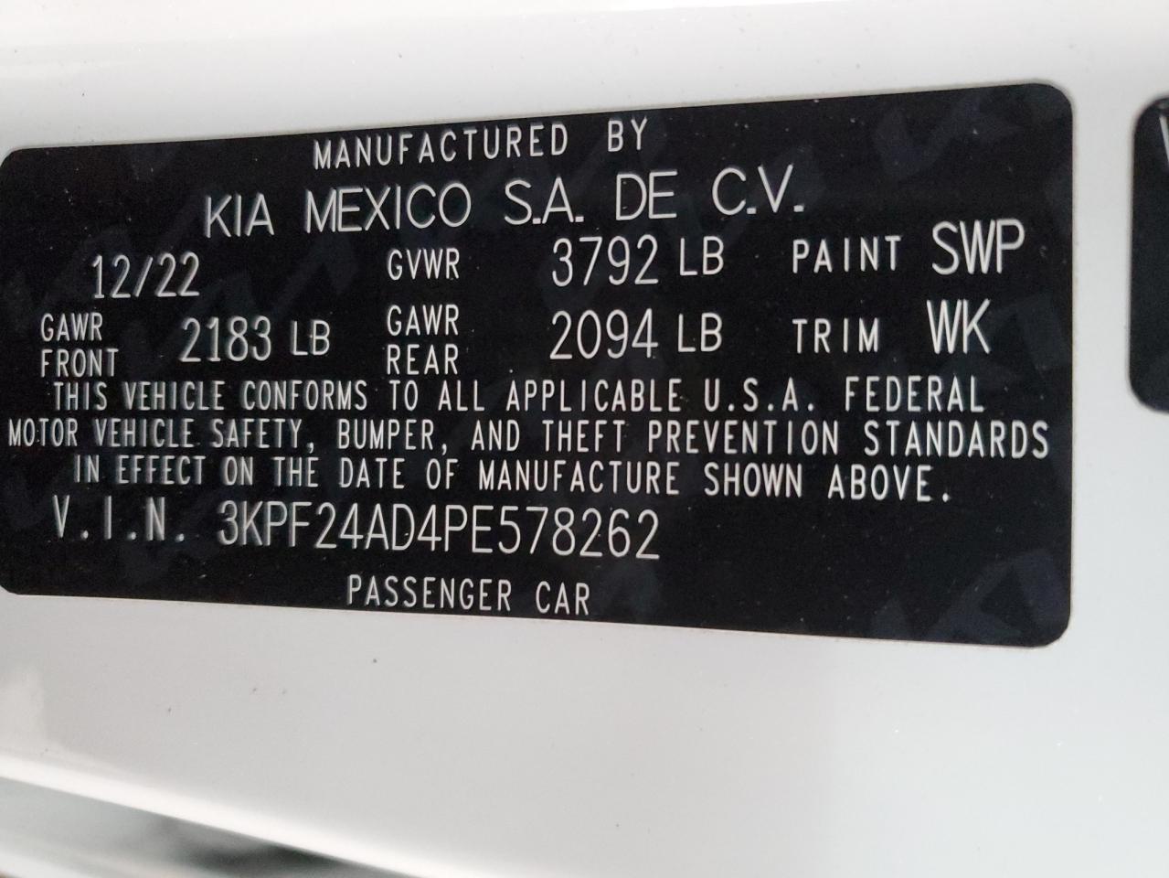 2023 Kia Forte - Image 12