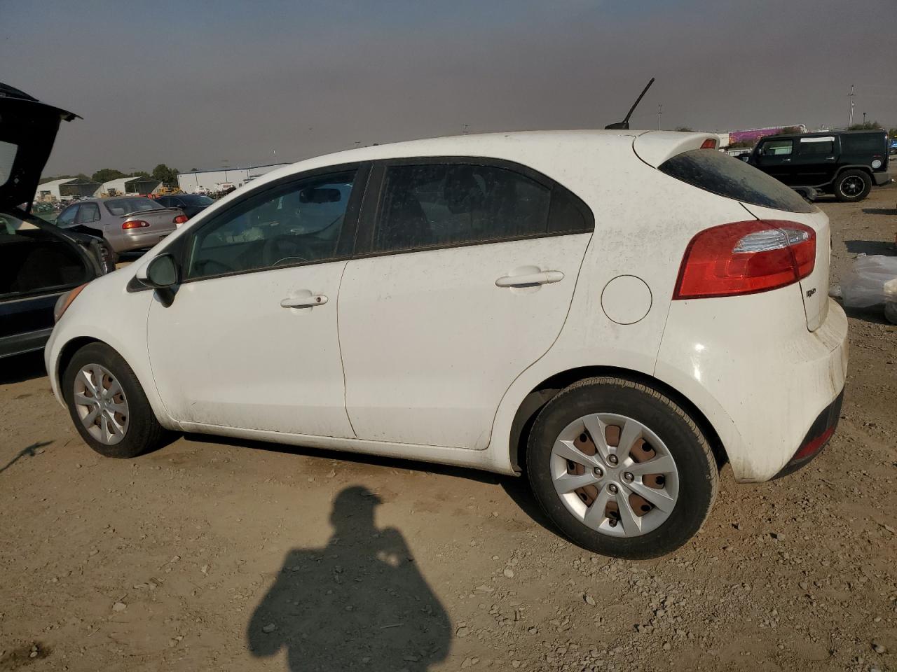 VIN KNADM5A38D6176242 2013 KIA RIO no.2