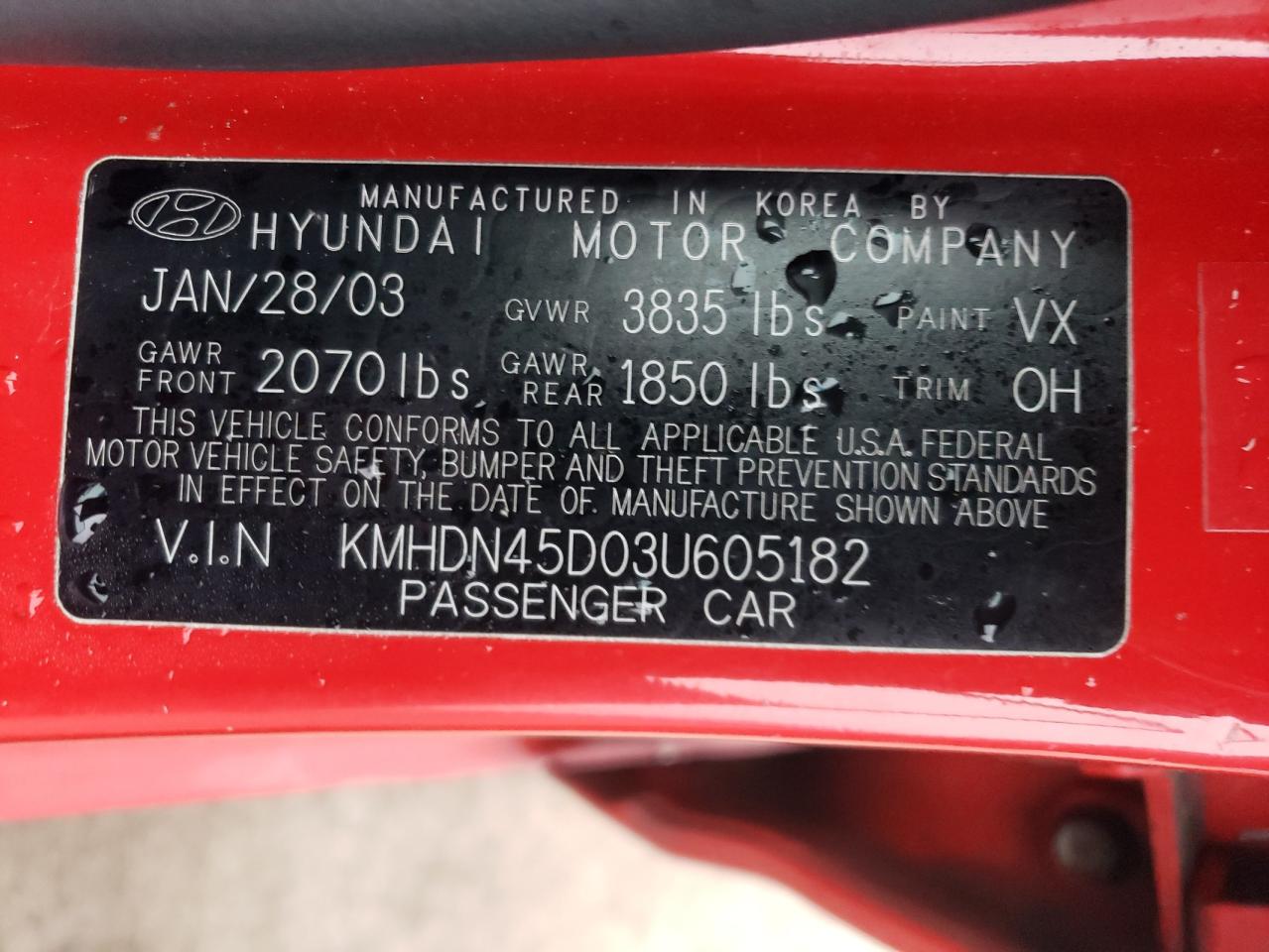 2003 Hyundai Elantra - Image 14
