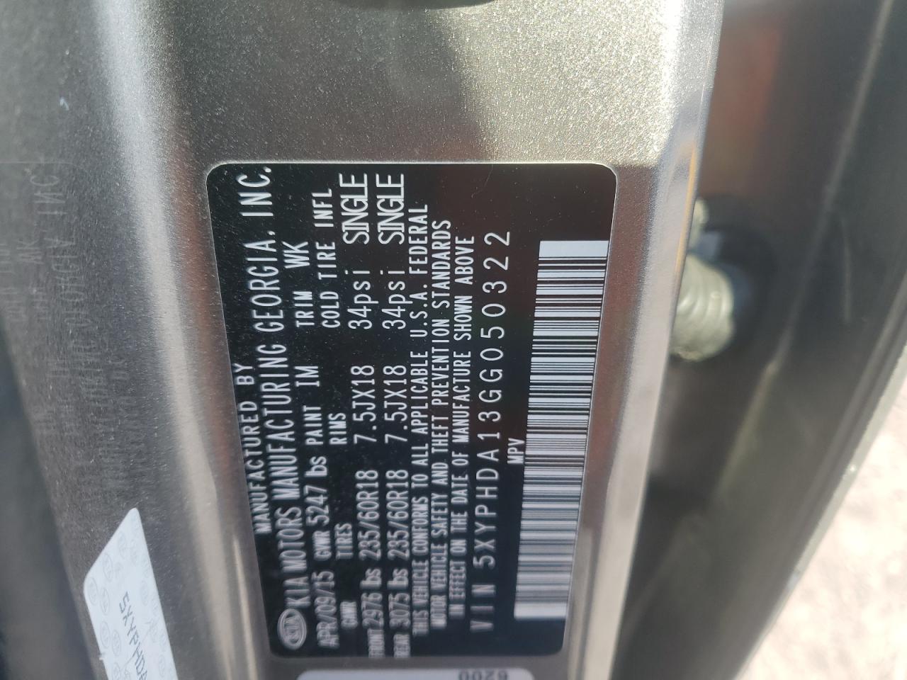 2016 Kia Sorento - Image 12
