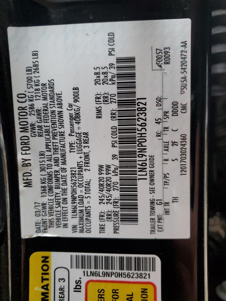 2017 Lincoln Continental - Image 12