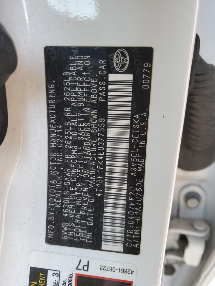 2014 Toyota Camry - Image 12