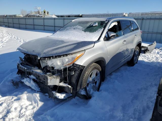 Паркетники TOYOTA HIGHLANDER 2015 Серебристый