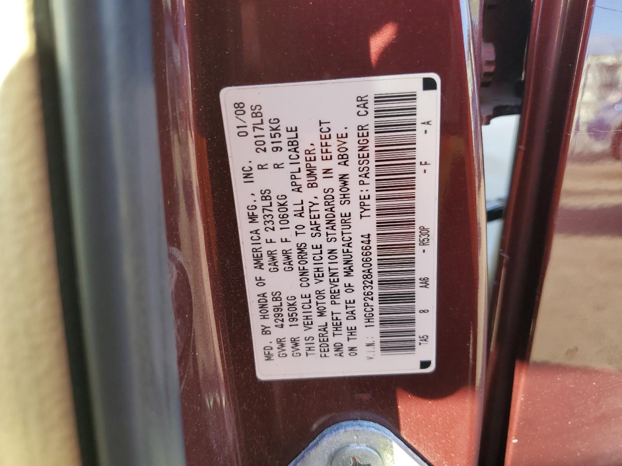 2008 Honda Accord - Image 15