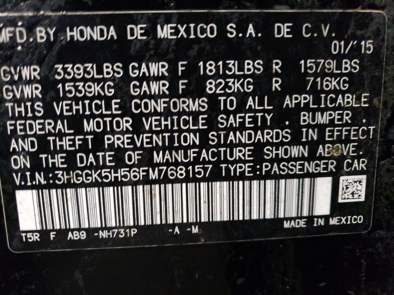 2015 Honda Fit - Image 13