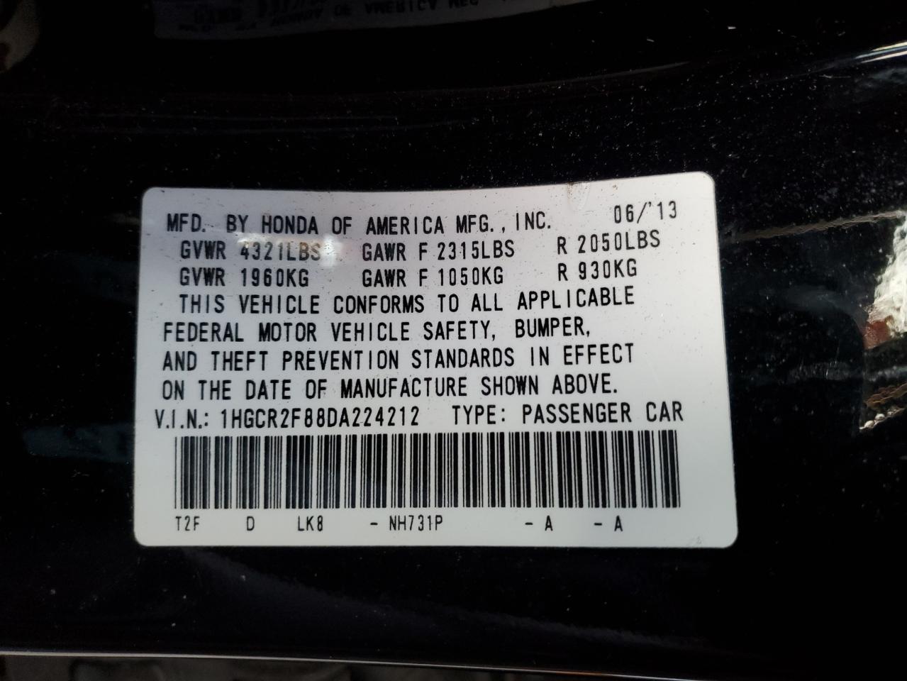 2013 Honda Accord - Image 12