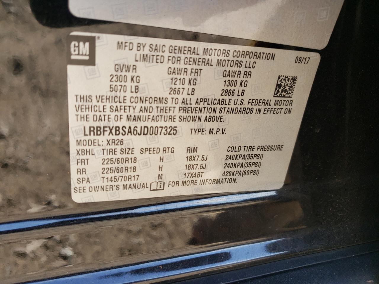 2018 Buick Envision - Image 15