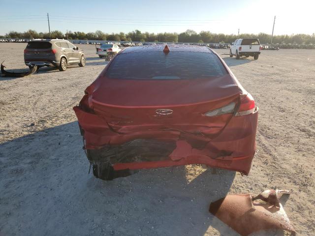  HYUNDAI ELANTRA 2018 Red