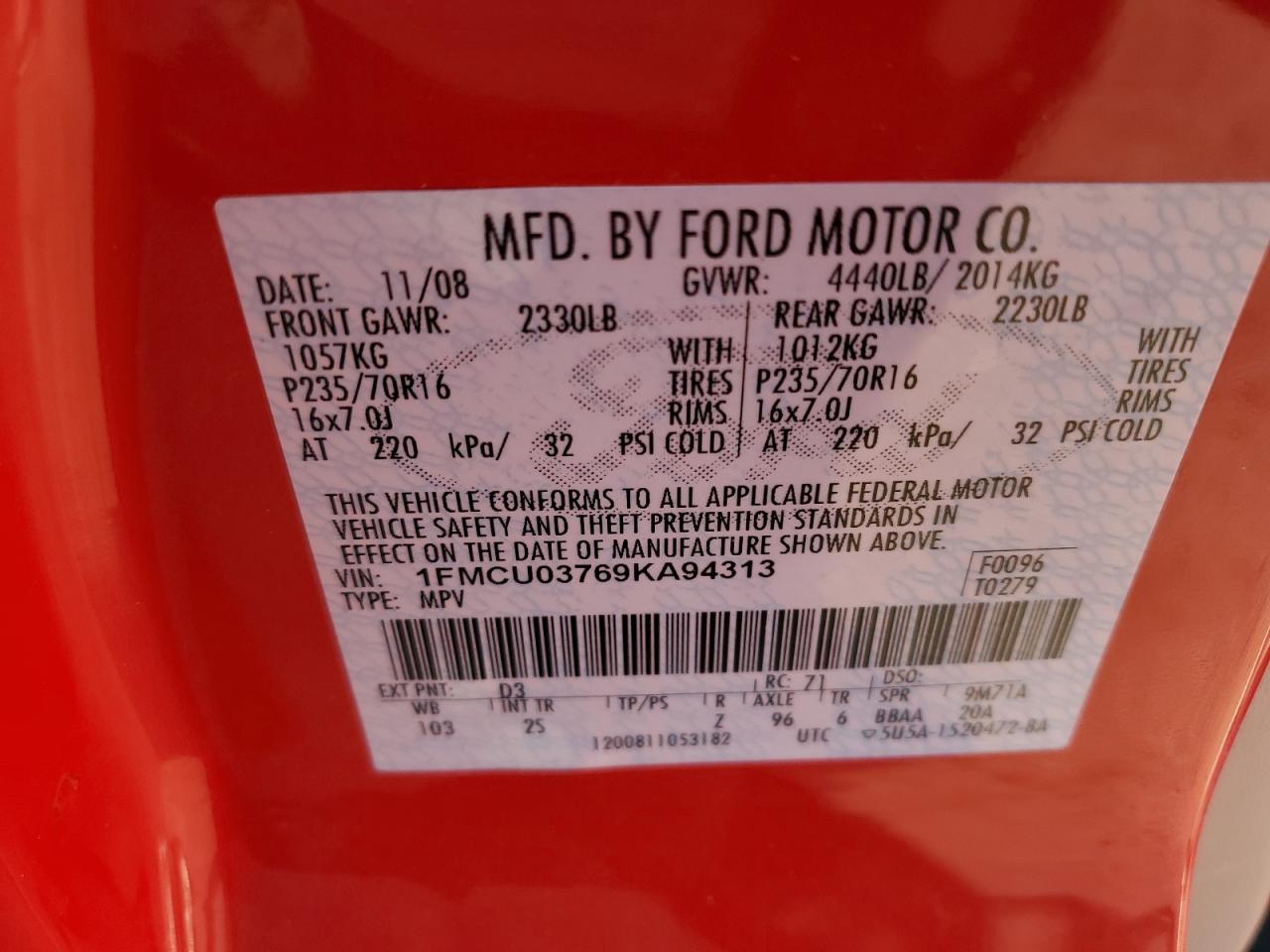 2009 Ford Escape - Image 13