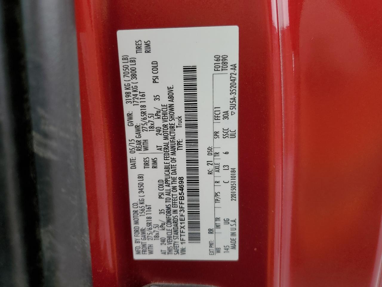2015 Ford F-150 - Image 12