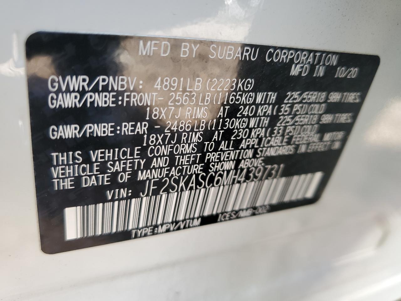 2021 Subaru Forester - Image 15