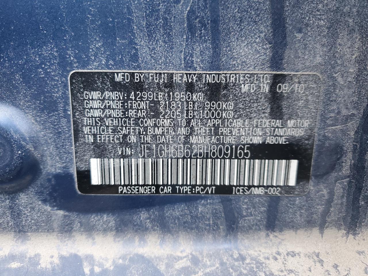 2011 Subaru Impreza - Image 15
