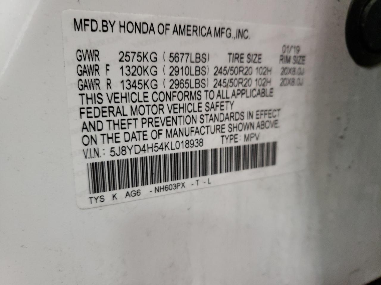 2019 Acura MDX - Image 13