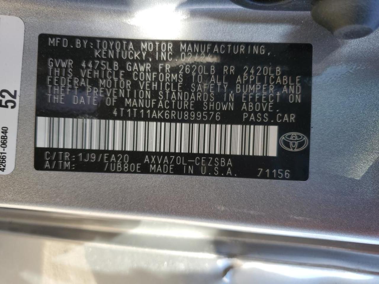 2024 Toyota Camry - Image 15