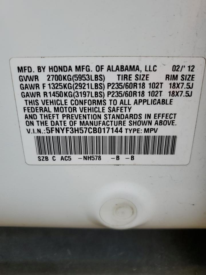2012 Honda Pilot - Image 14