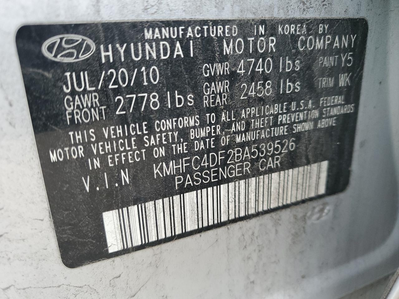 2011 Hyundai Azera - Image 12