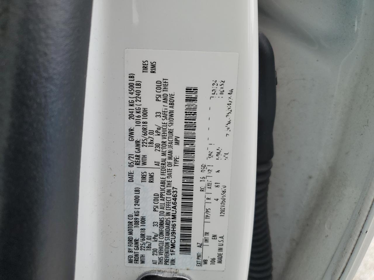 2021 Ford Escape - Image 13