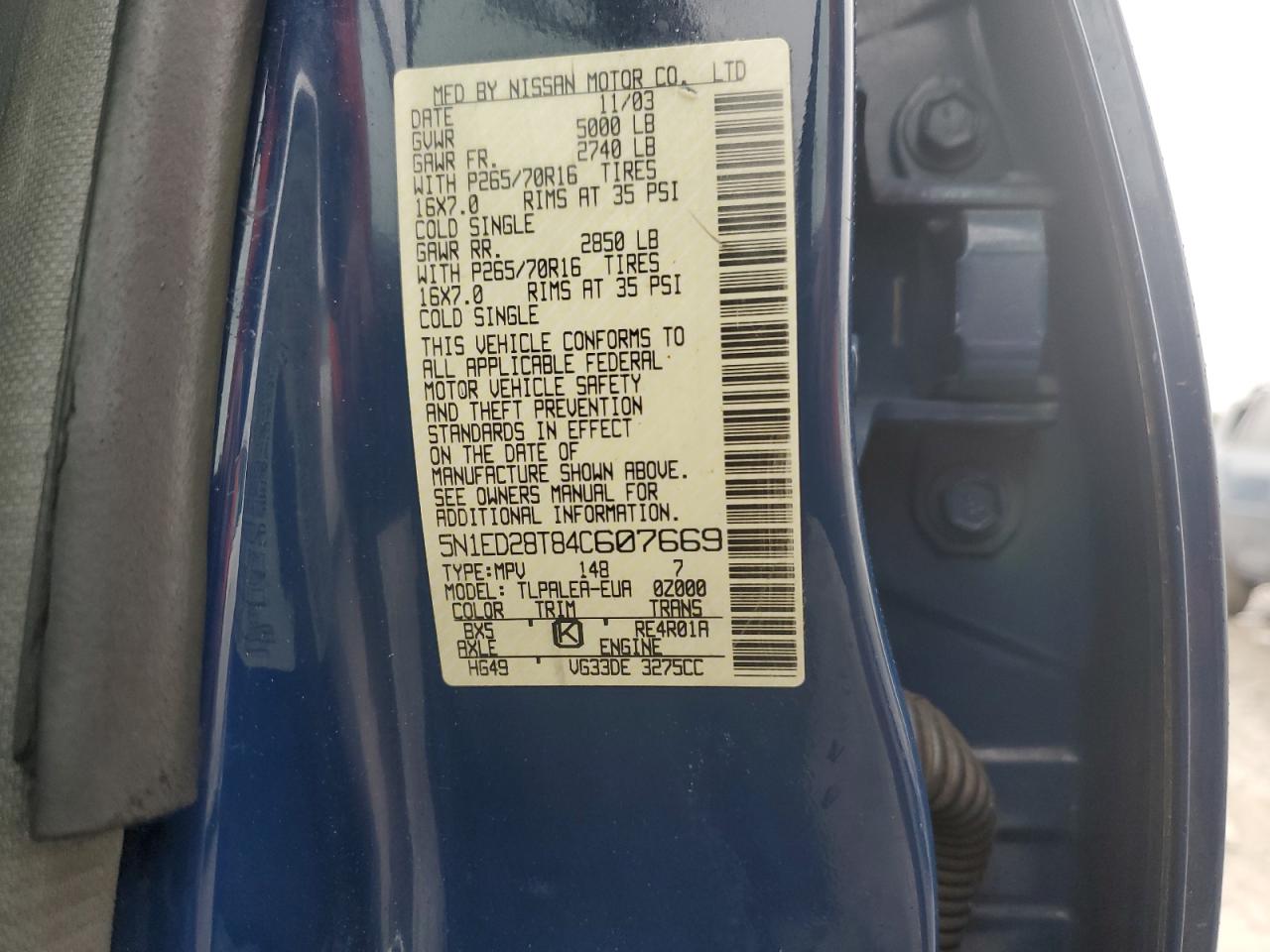 2004 Nissan XTerra - Image 15