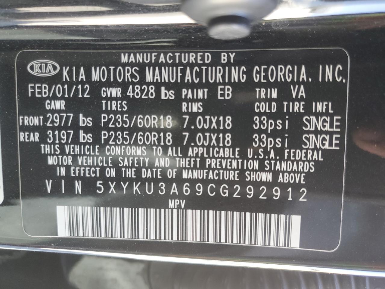 2012 Kia Sorento - Image 13