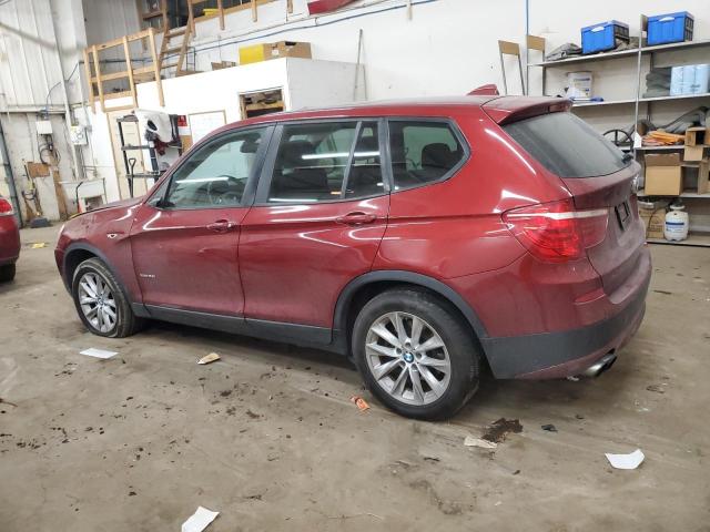  BMW X3 2013 Бордовый