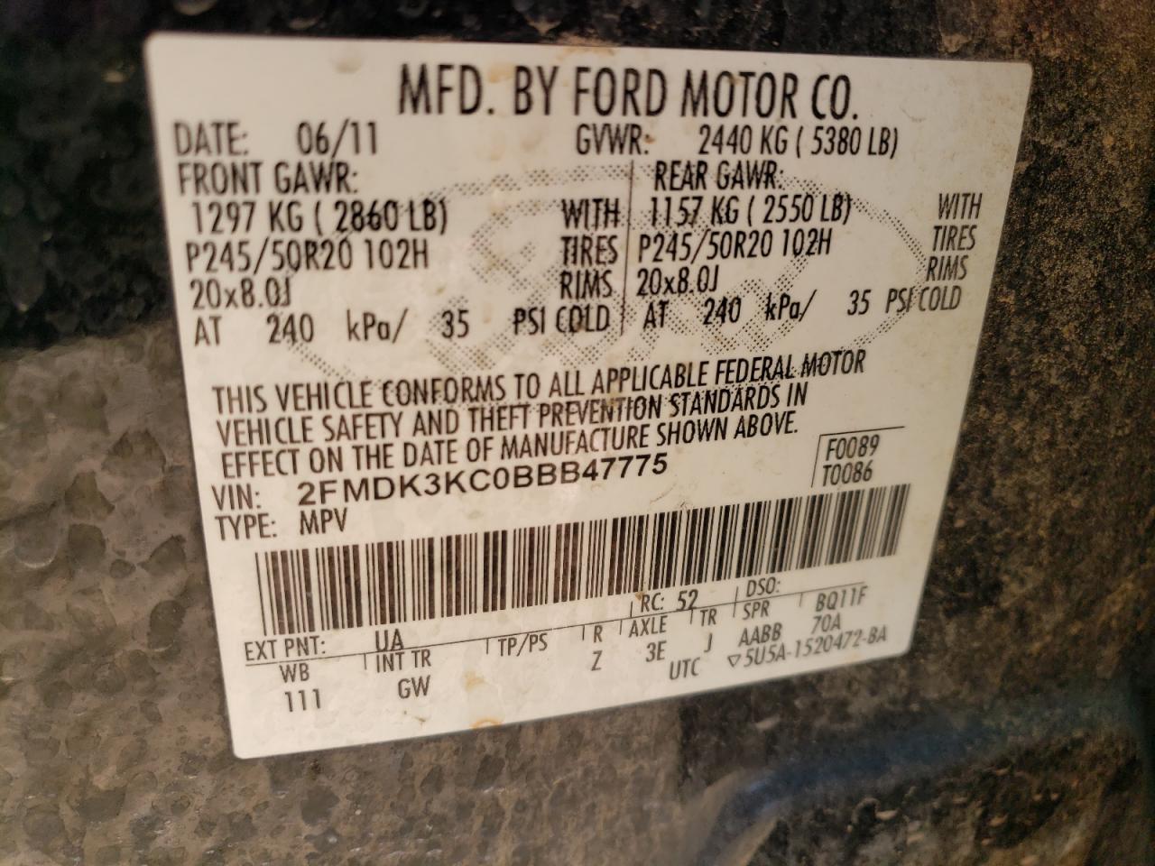 2011 Ford Edge - Image 13