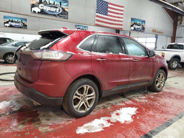 Parquets FORD EDGE 2015 Czerwony