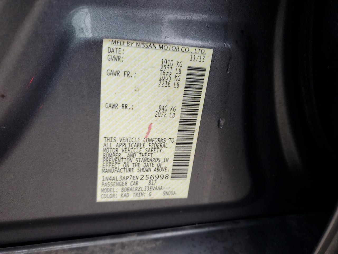 2014 Nissan Altima - Image 12
