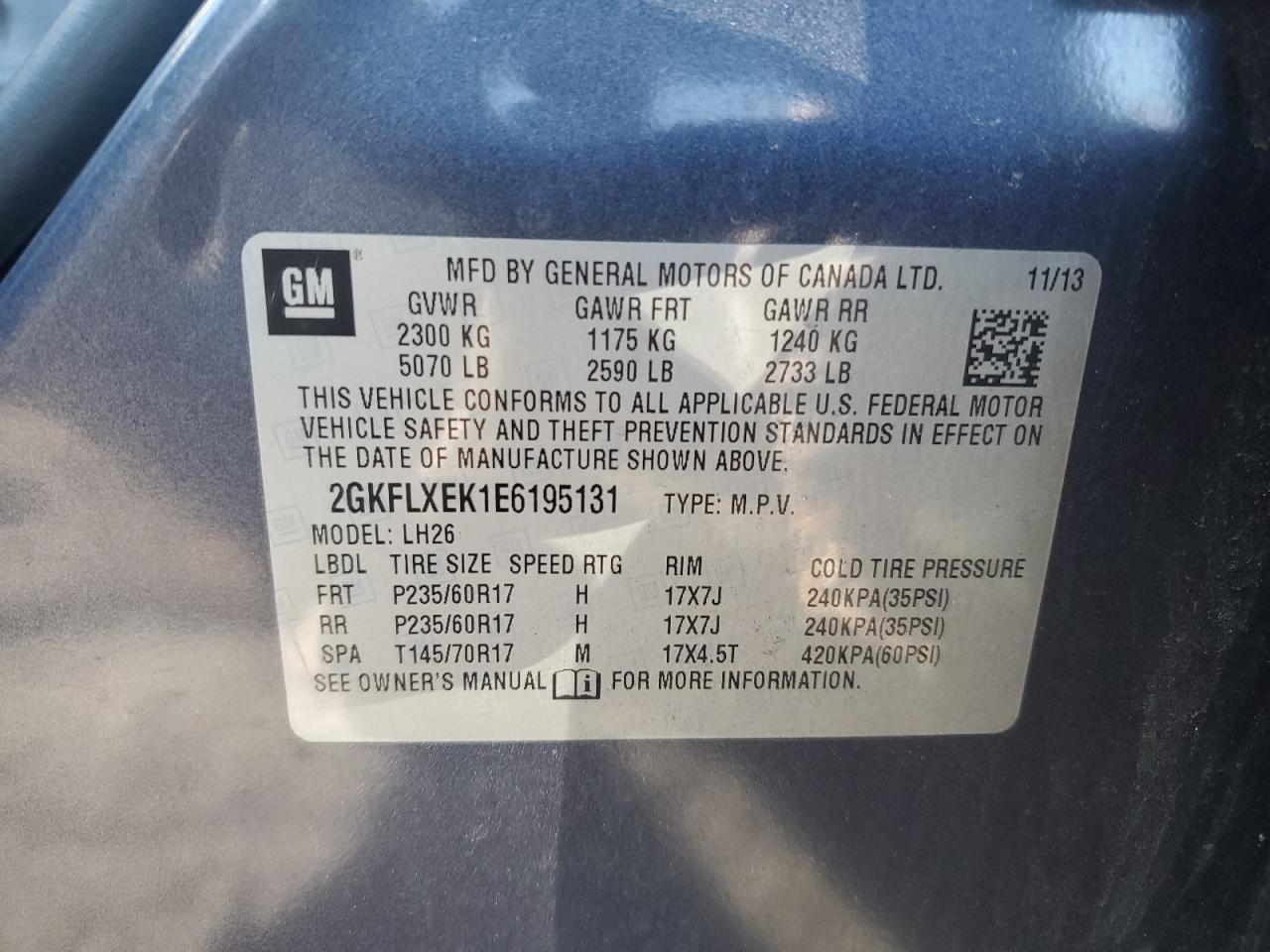 2014 GMC Terrain - Image 13