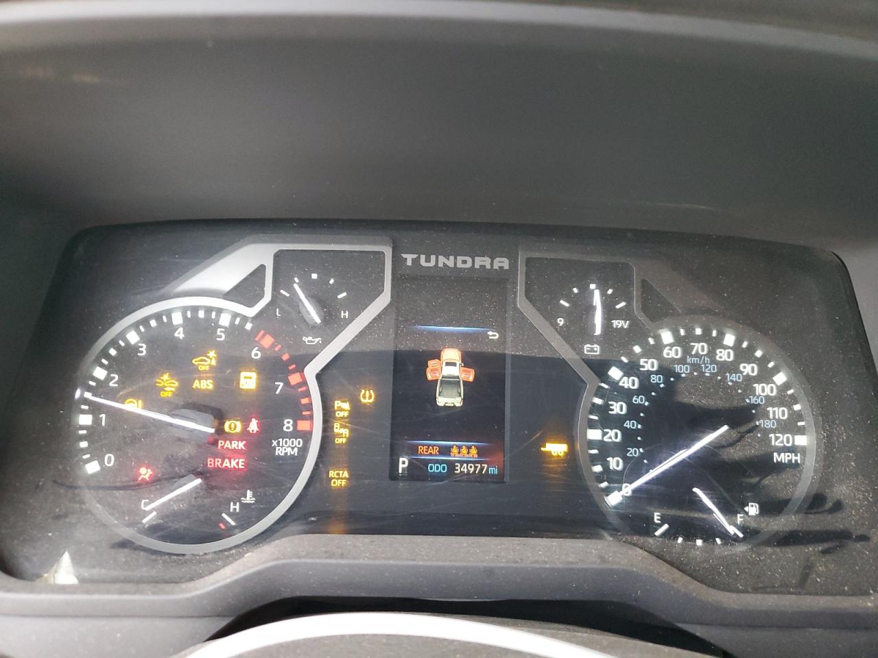 2022 Toyota Tundra Crewmax Sr VIN: 5TFLA5AB8NX015349 Lot: 43063425