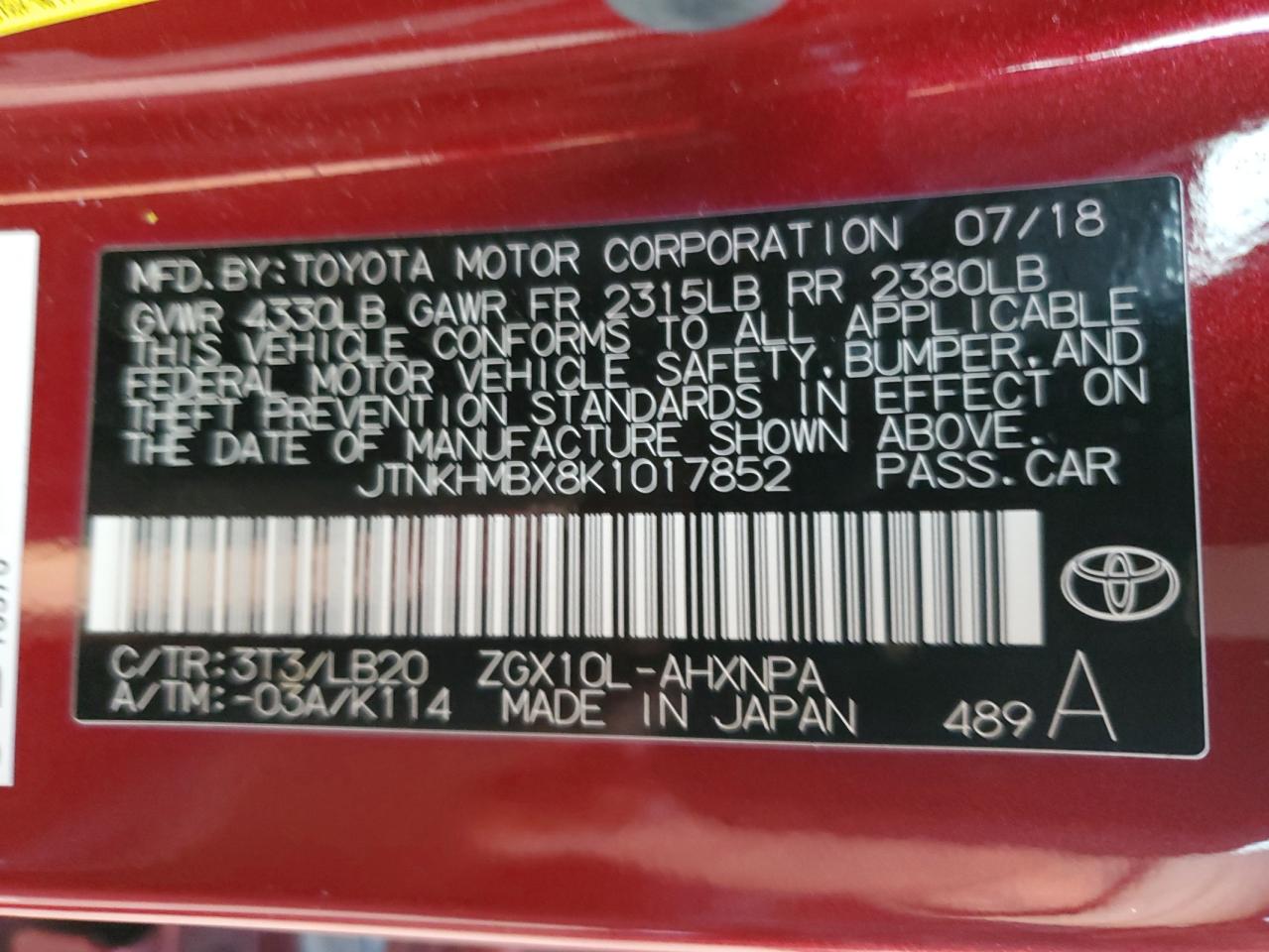 2019 Toyota C-HR - Image 15