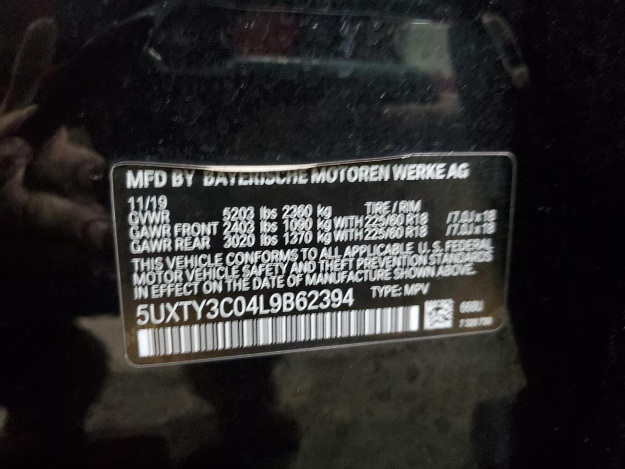 2020 BMW X3 - Image 13