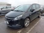 2017 VAUXHALL ZAFIRA TOU for sale at Copart CHESTER