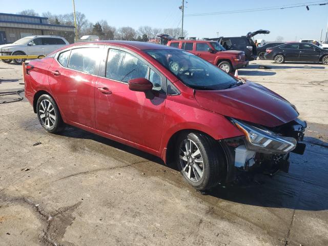  NISSAN VERSA 2021 Бордовый