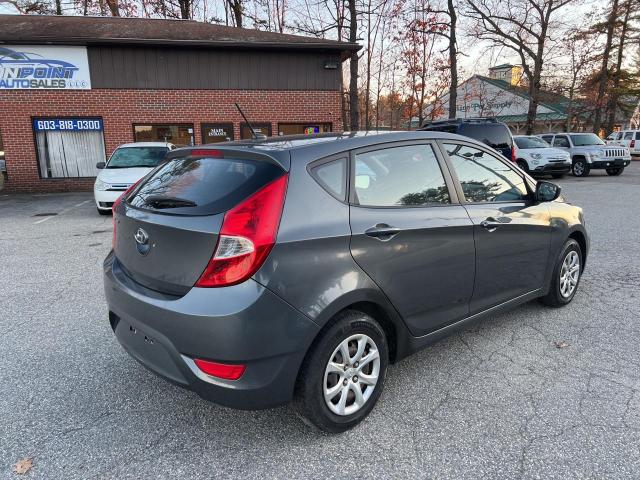 Hatchbacks HYUNDAI ACCENT 2012 Gray