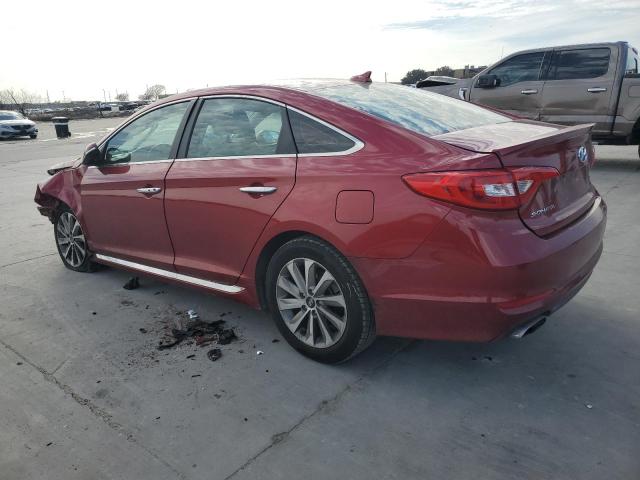  HYUNDAI SONATA 2015 Бургунди