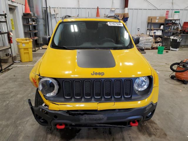  JEEP RENEGADE 2017 Желтый