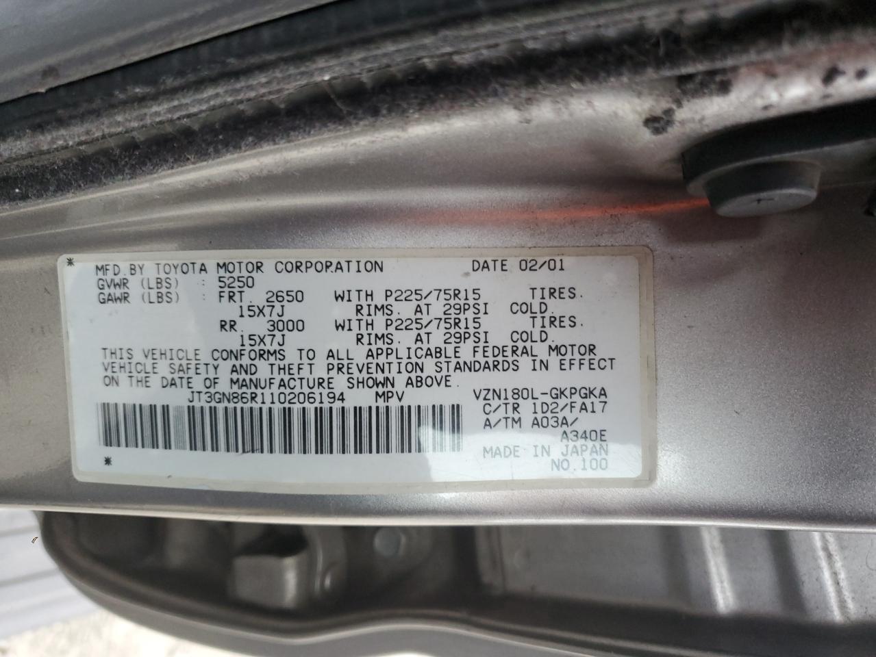 2001 Toyota 4Runner - Image 13