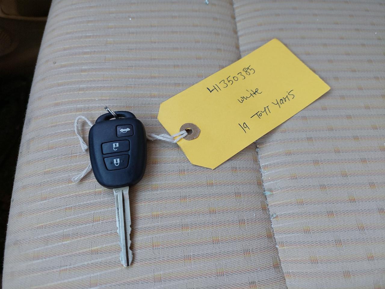 MHFB29F39K2042607 - 2019 TOYOTA YARIS - #41350385
