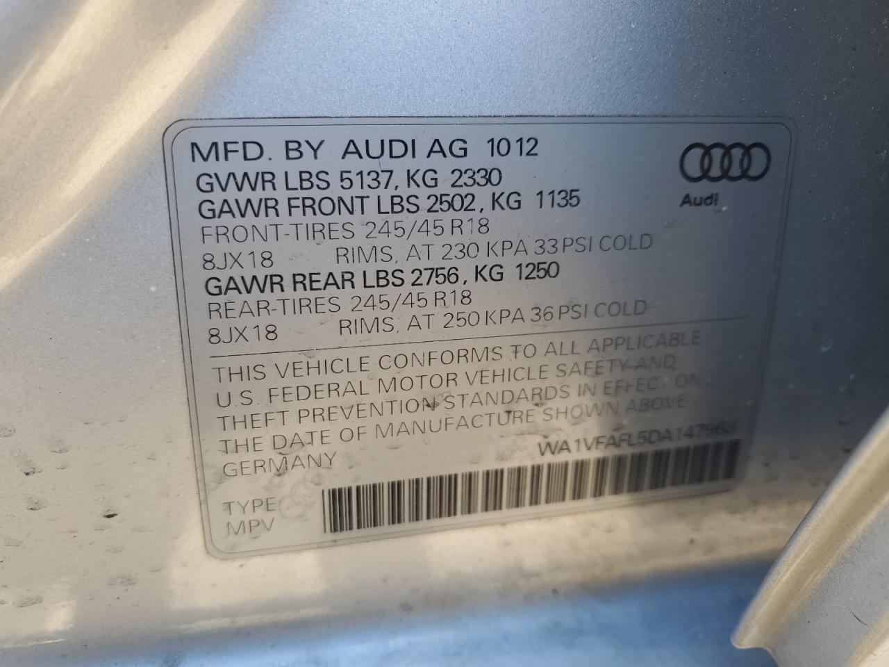 2013 Audi A4 - Image 14