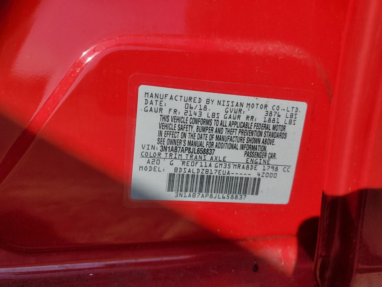 2018 Nissan Sentra - Image 14