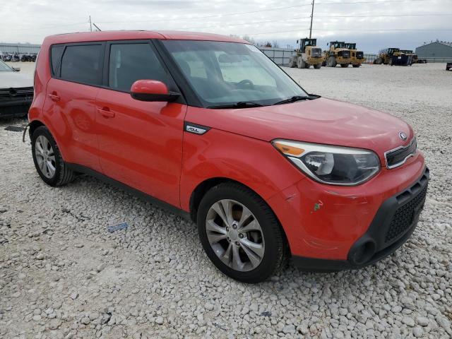  KIA SOUL 2015 Червоний