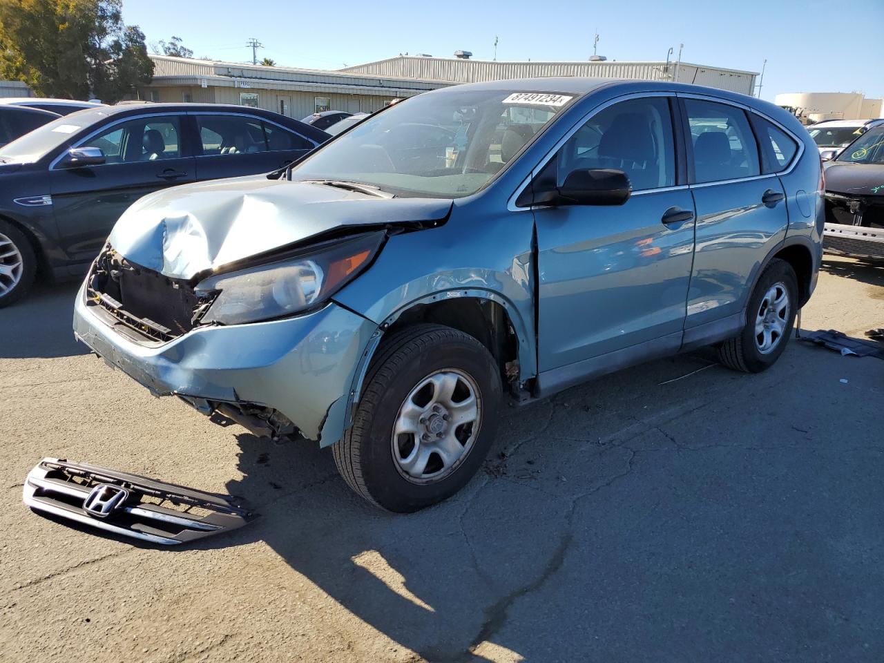 VIN 2HKRM3H36EH557680 2014 HONDA CRV no.1