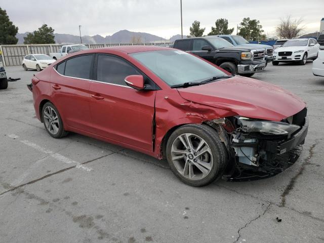  HYUNDAI ELANTRA 2018 Czerwony