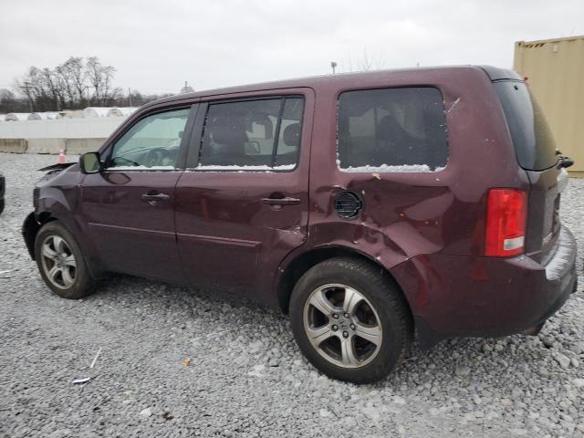  HONDA PILOT 2013 Burgundy