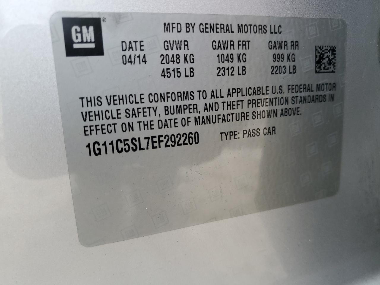 2014 Chevrolet Malibu - Image 12