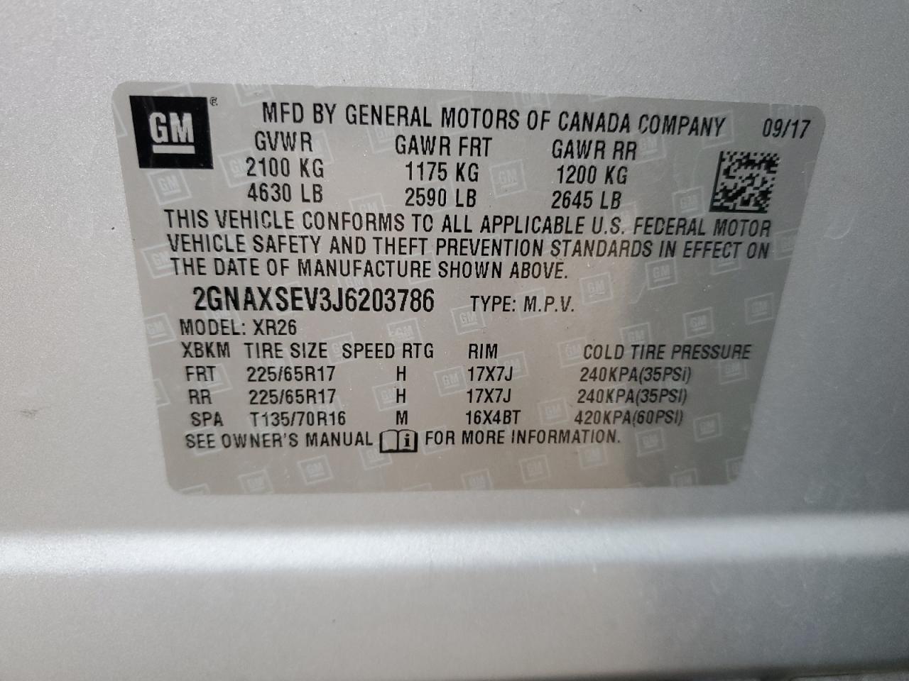 2018 Chevrolet Equinox - Image 16