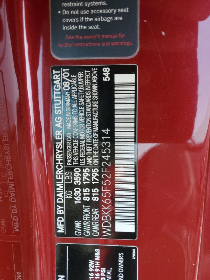 2002 Mercedes-Benz SLK-klasse - Image 12