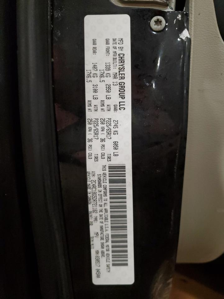 2013 Chrysler Town & Country Touring VIN: 2C4RC1BG5DR721182 Lot: 88633395