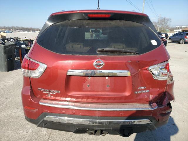 Паркетники NISSAN PATHFINDER 2014 Красный