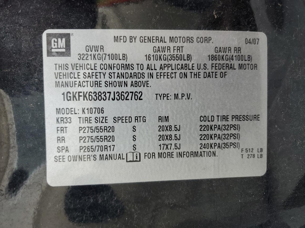 2007 GMC Yukon - Image 13